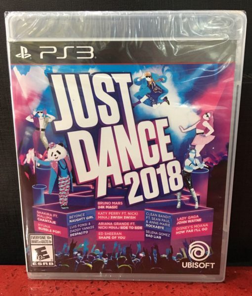 PS3 Just Dance 2018 game