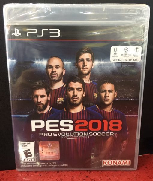 PS3 PES 2018 game