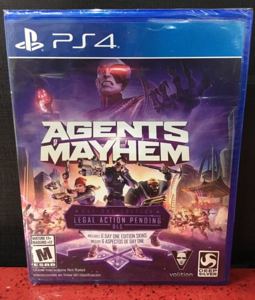 PS4 Agents of Mayhem game