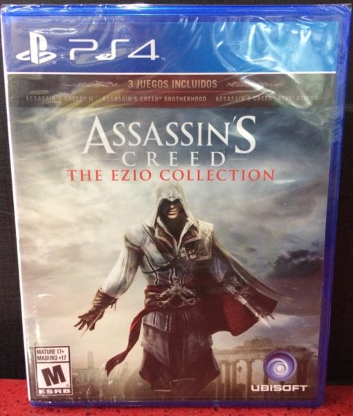 PS4 Assassins Creed The Ezio Collection game