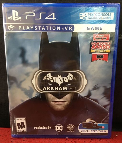 PS4 Batman Arkham VR game