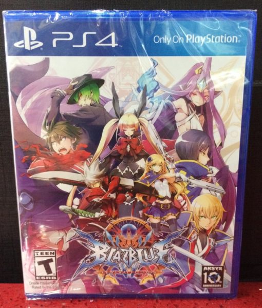 PS4 Blazblue Central Fiction game