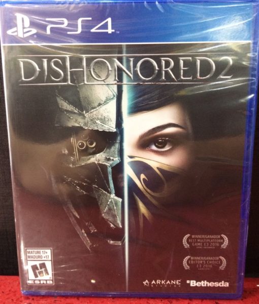 PS4 DisHonored 2 game