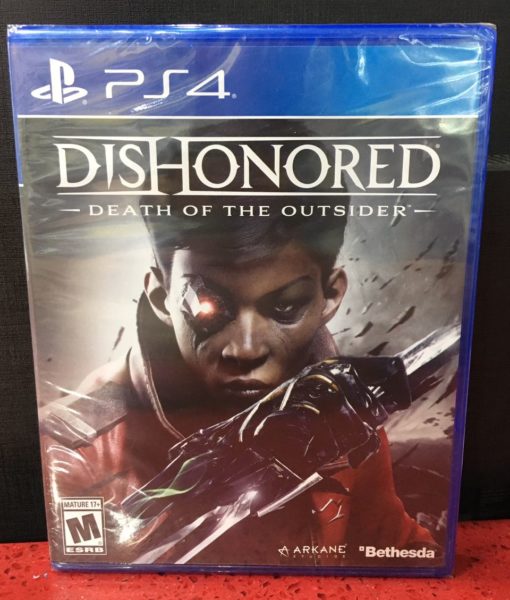 PS4 Dishonored Death of The Ousider game