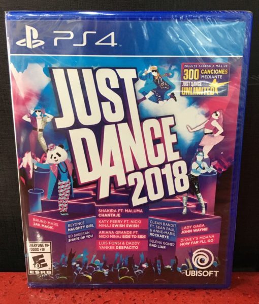 PS4 Just Dance 2018 game PS4 Just Dance 2018 game