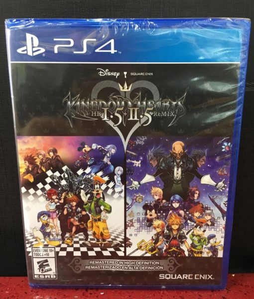 PS4 Kingdom Hearts HD I.5 + II.5 Remix game