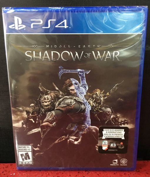 PS4 Middle Earth Shadow of War game