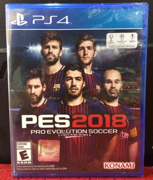 PS4 PES 2018 game