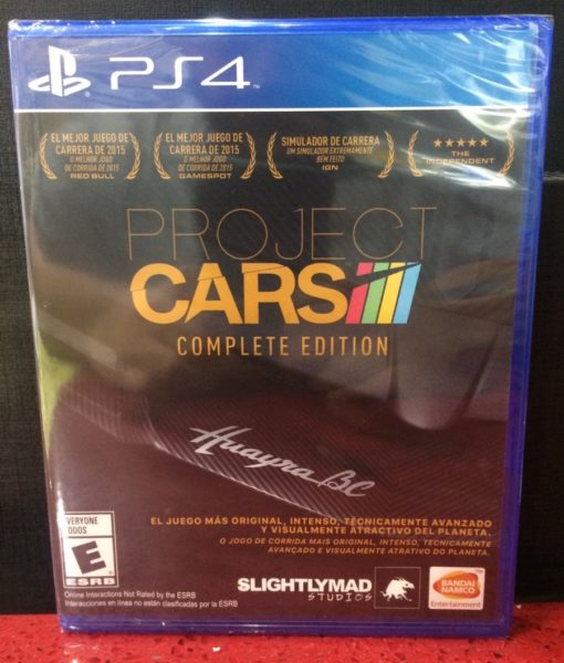 PS4 Project Cars Complete game