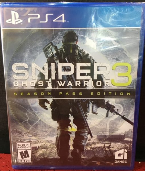 PS4 Sniper Ghost Warrior 3 game