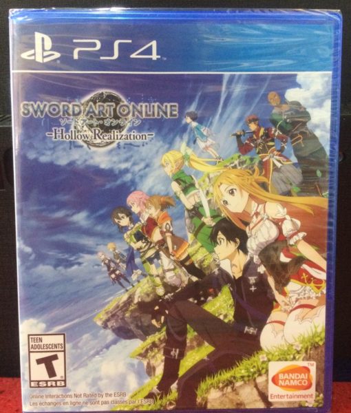 PS4 Sword Art Online Hollow Realization game