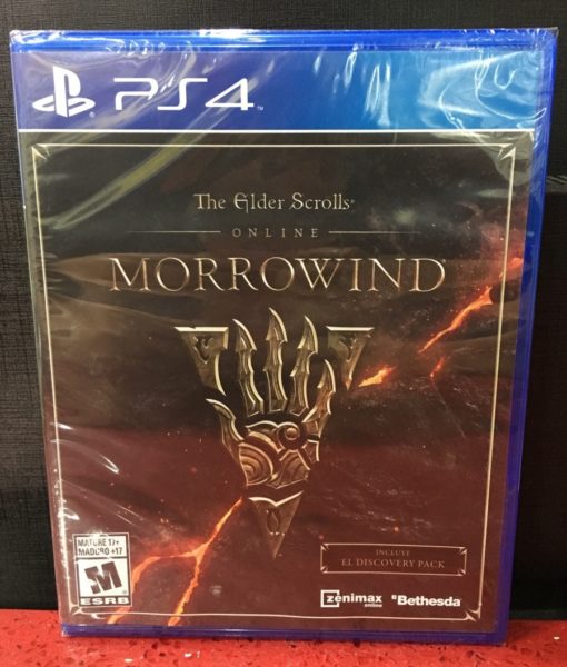 PS4 The Elder Scrolls Online Morrowind game