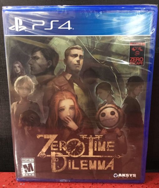 PS4 Zero Time Dilema game