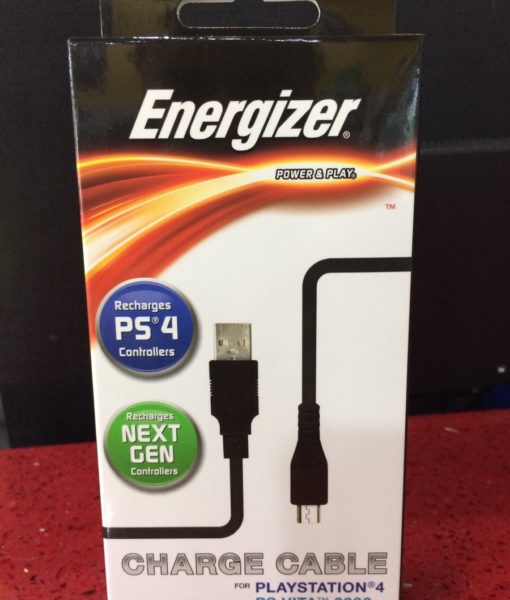 PS4 item Cable USB Cargador de control Energizer