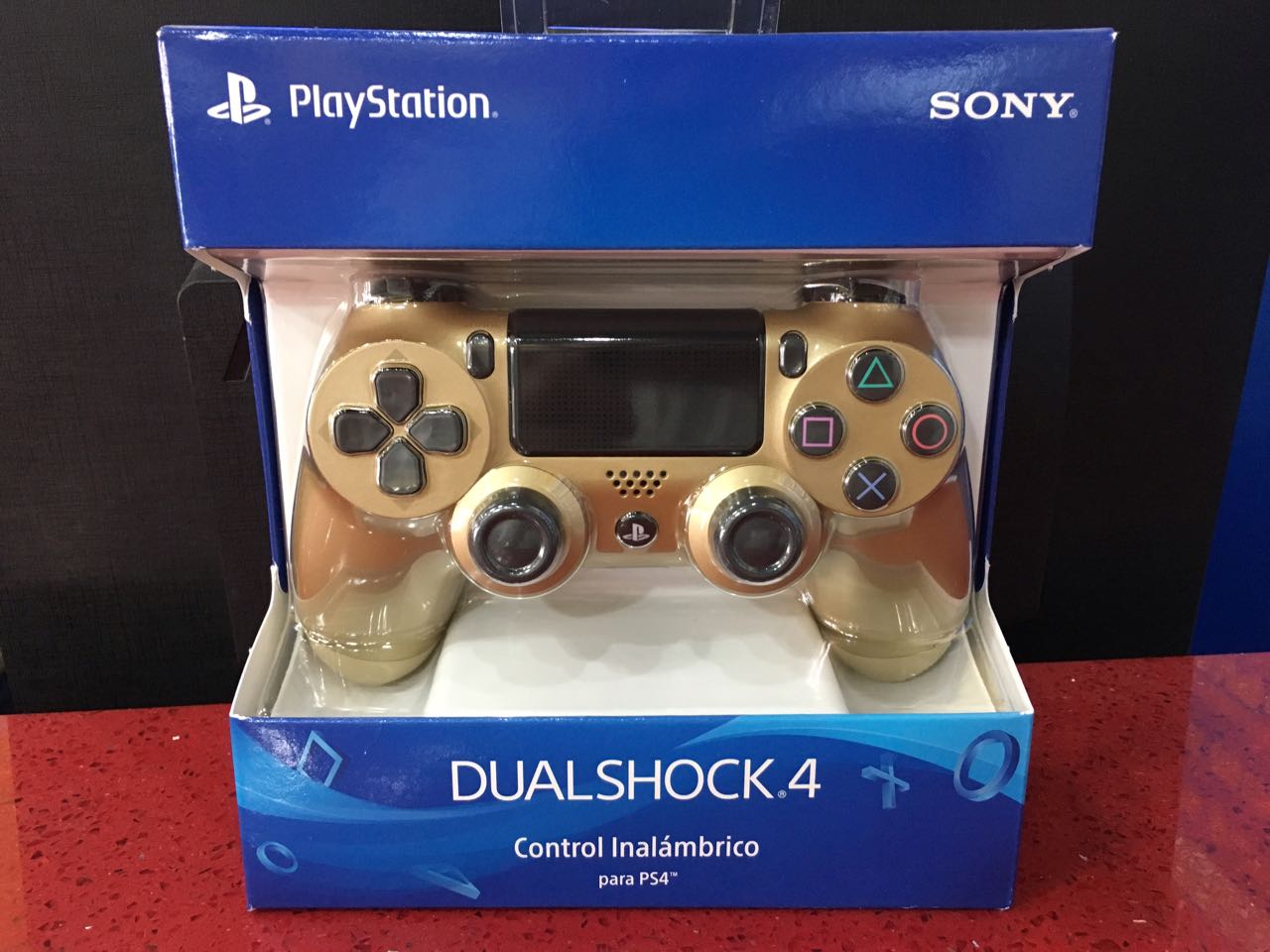 Controle Play Game Dualshock para PS4 Wireless - Dourado no Paraguai -  Visão Vip Informática - Compras no Paraguai - Loja de Informática