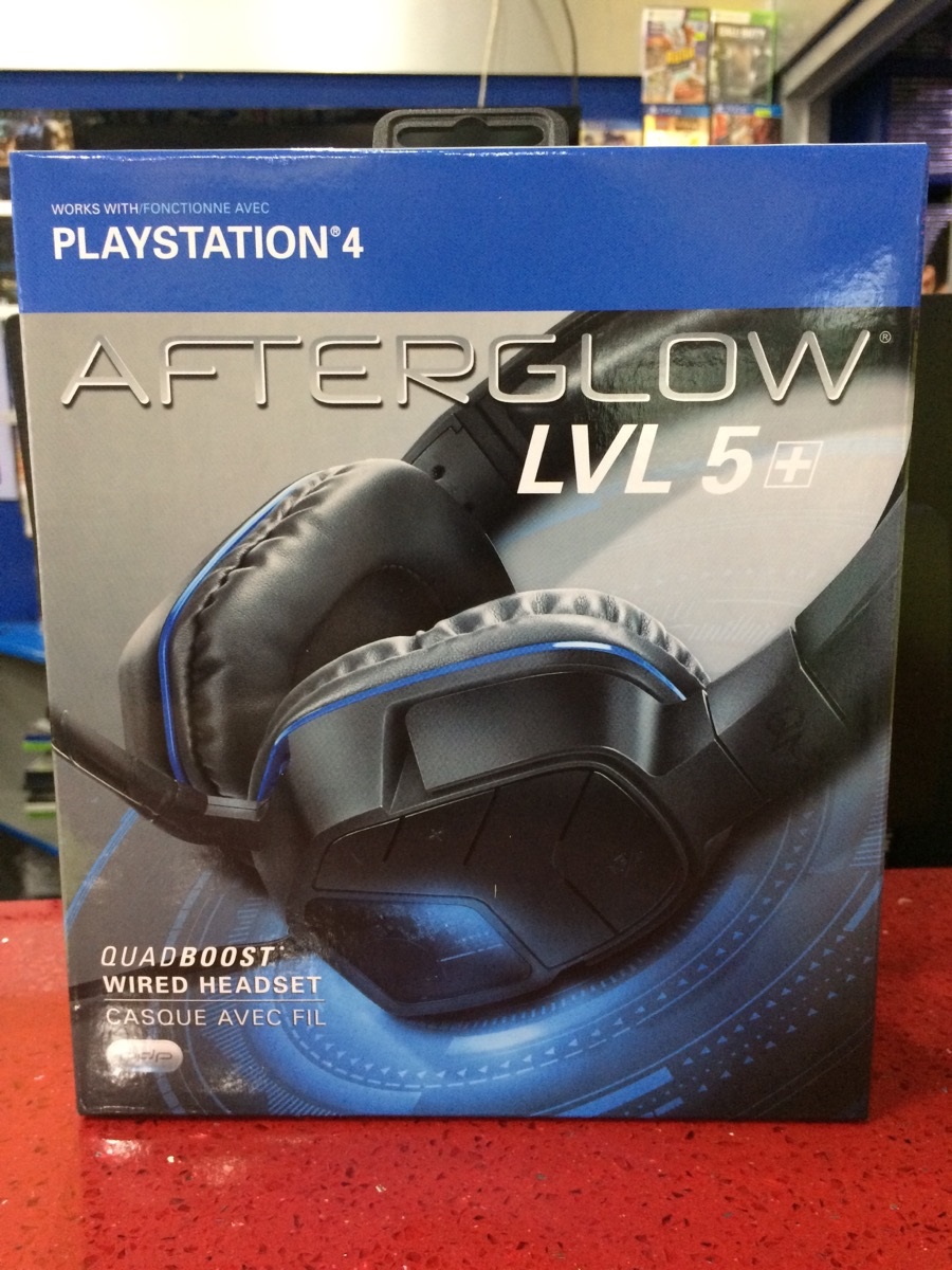 PS4 item Headset Alambrico LVL5 Afterglow pdp GameStation