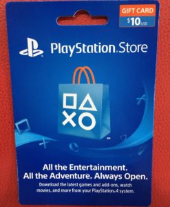 ps4 gift card 10