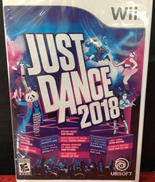 Wii Just Dance 2018 game