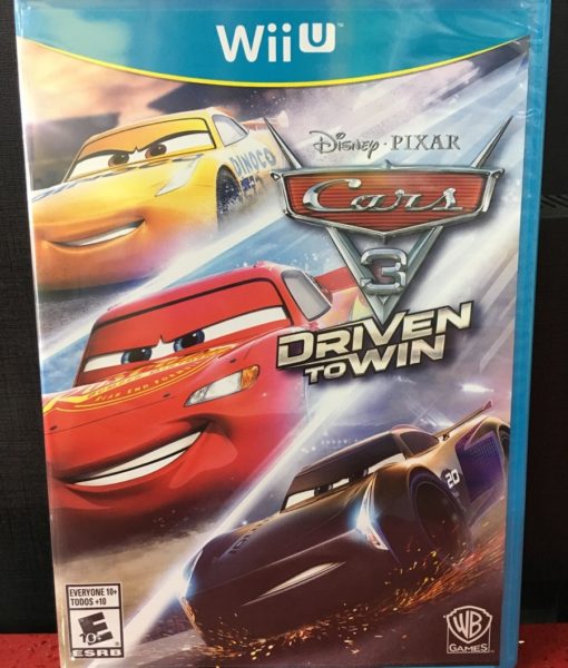 Wii U CARS 3 Drive to Win game
