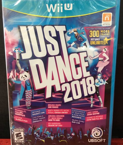 Wii U Just Dance 2018 game