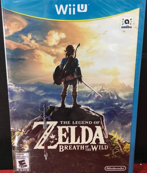 Wii U Zelda Breath of The Wild game