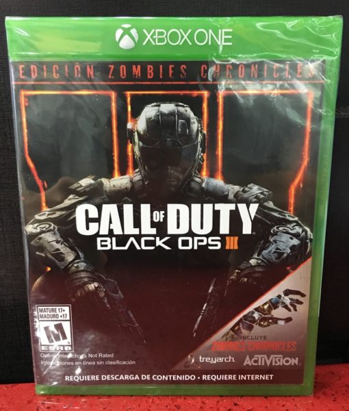 Xone Call Of Duty Black Ops III Zombies game
