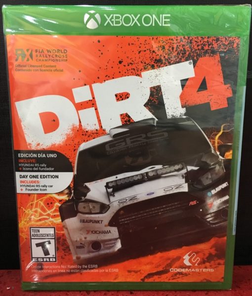 Xone DIRT 4 game
