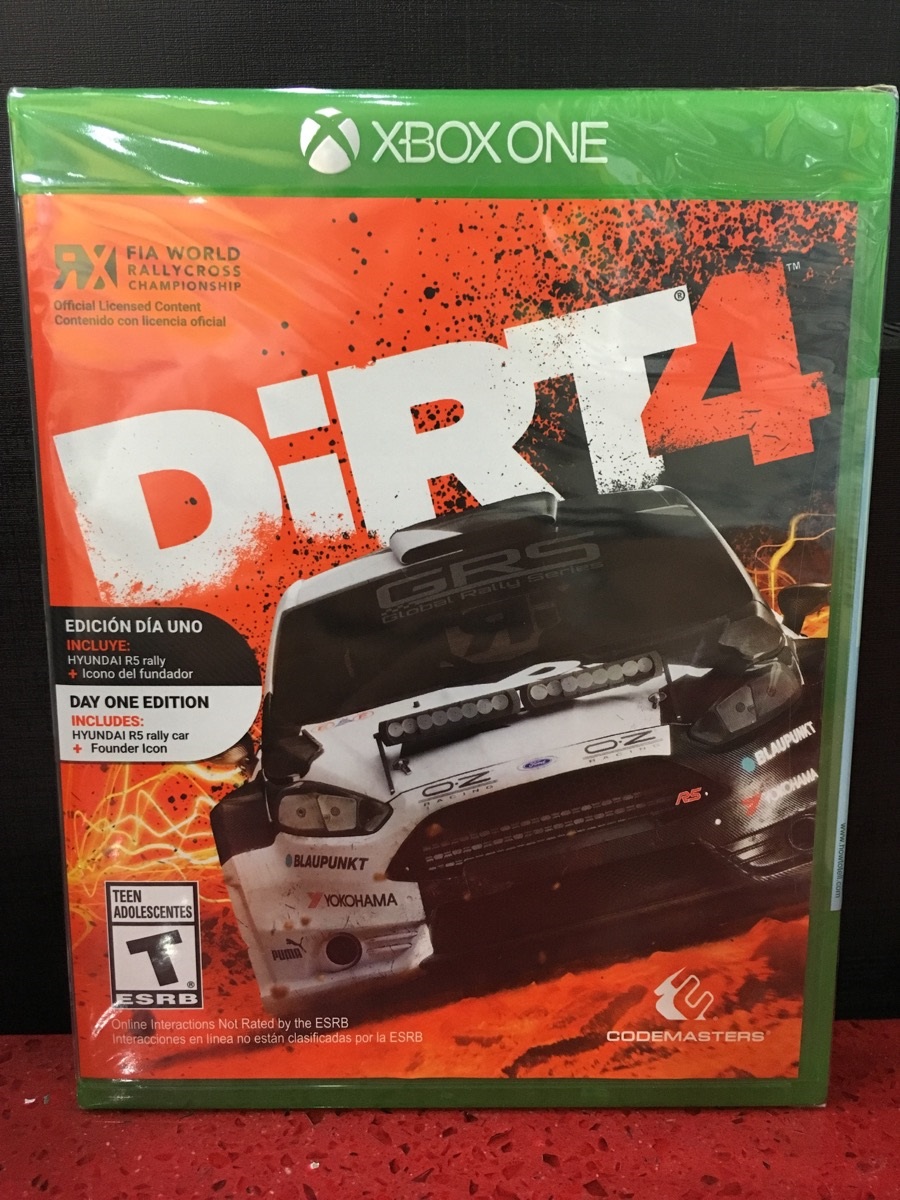 dirt 4 xbox one release date