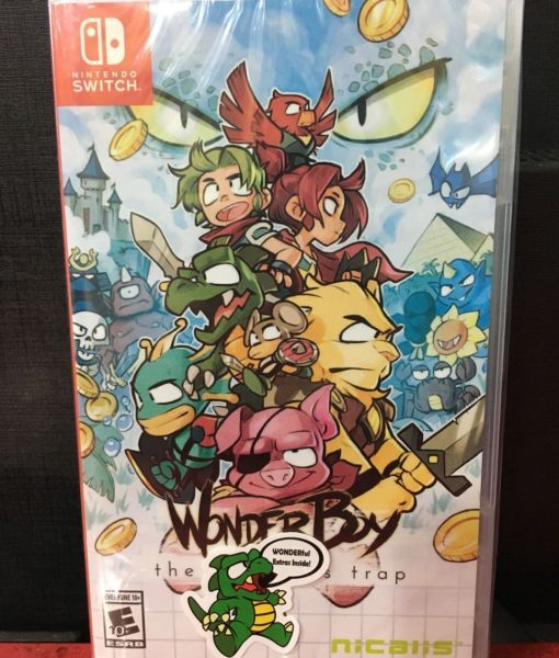 NSW Wonder Boy The Dragons Trap game