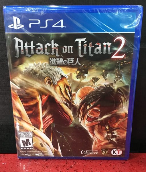 PS4 Attack on Titan 2 game PS4 Attack on Titan 2 game