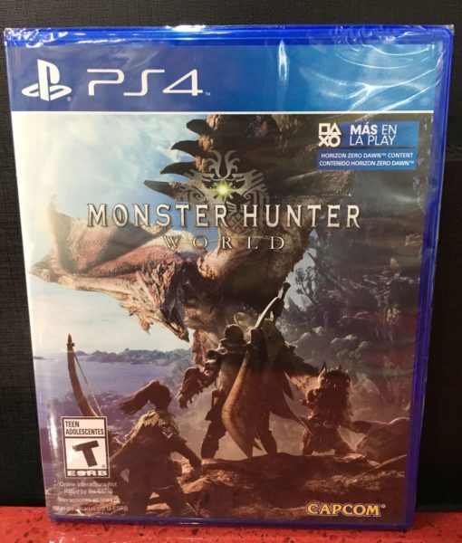 PS4 Monster Hunter World game