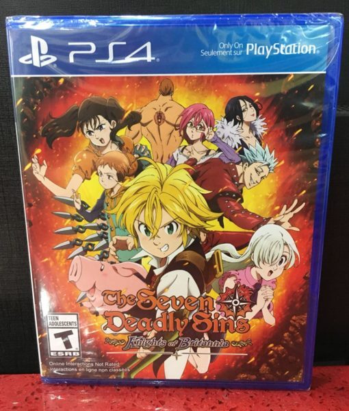PS4 The Seven Deadly Sins Knights Britannia game