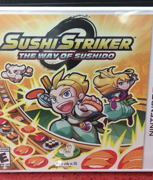 3DS Sushi Striker The Way of Sushido game