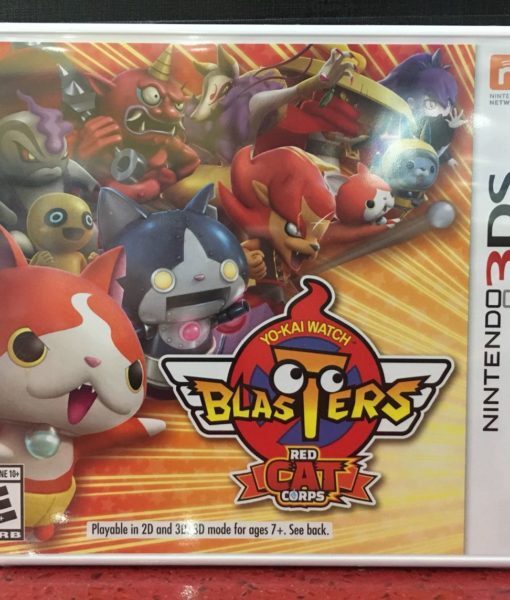 3DS YoKai Watch Blasters Red Cat Corps game