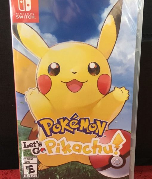 NSW Pokemon Lets Go Pikachu game