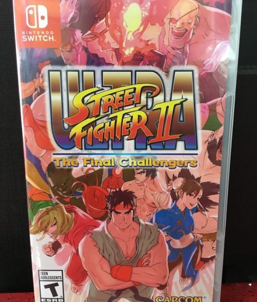 NSW Ultra Street Fighter II game