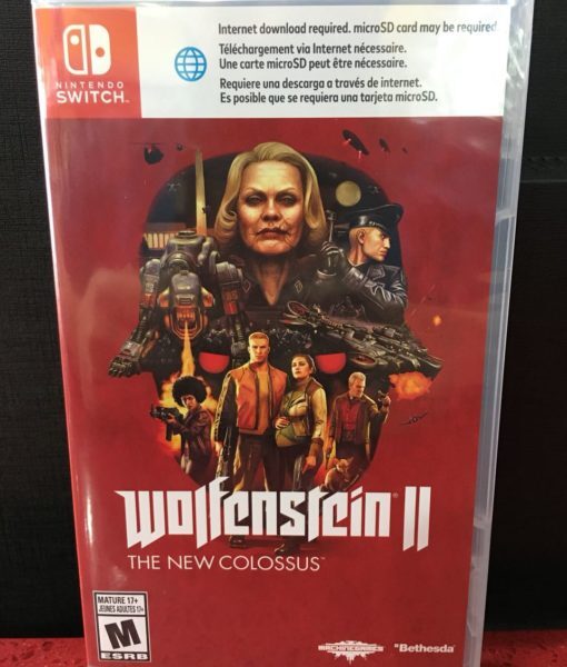 NSW Wolfenstein II The New Colossus game