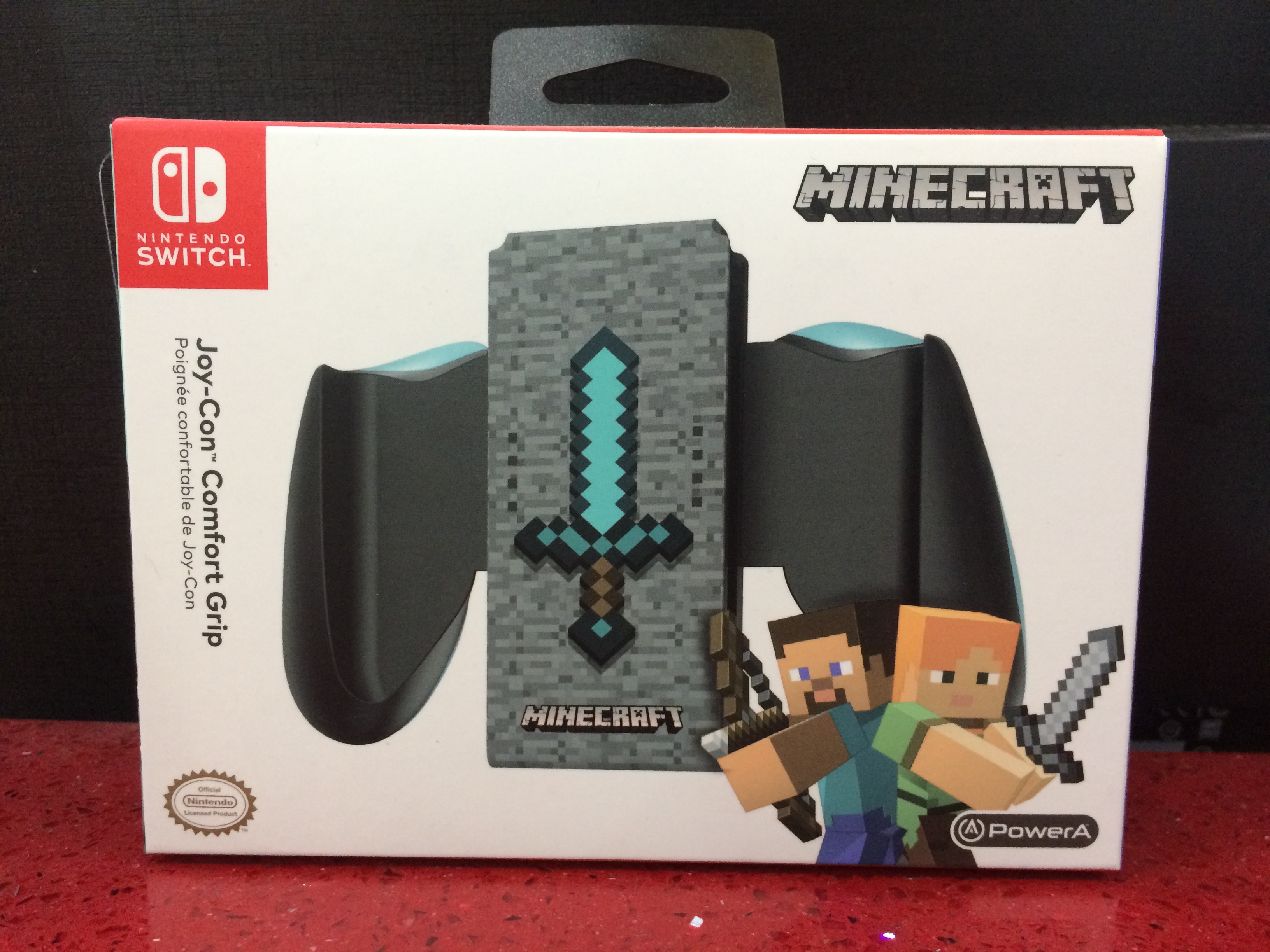 minecraft joy con grip