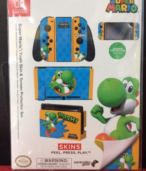 NSW item Skins SuperMario Yoshi Azul 5 piezas CGE NSW item Skins SuperMario Yoshi Azul 5 piezas CGE