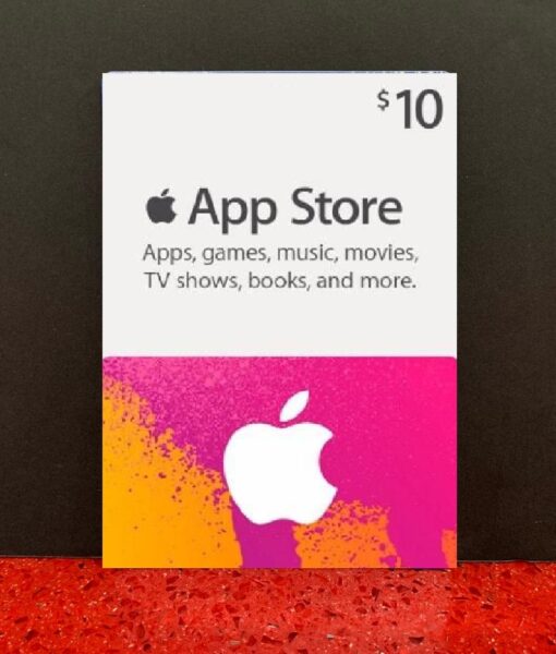 PC item Apple App Store 10 dolares