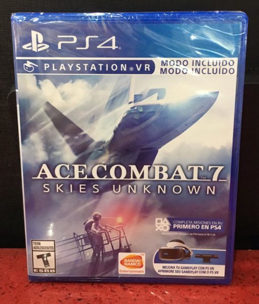 PS4 Ace Combat 7 Skies Unknown + VR game
