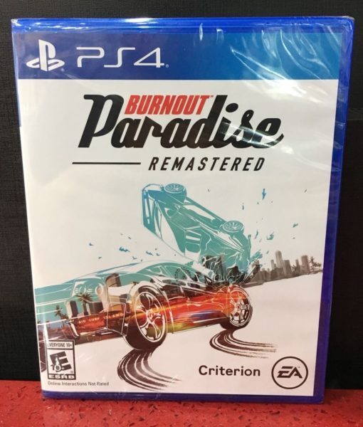 PS4 Burnout Paradise Remastered game