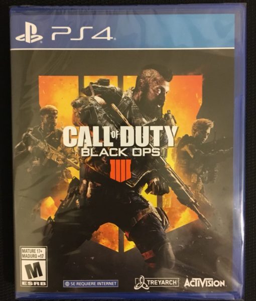 PS4 Call Of Duty Black Ops 4 game