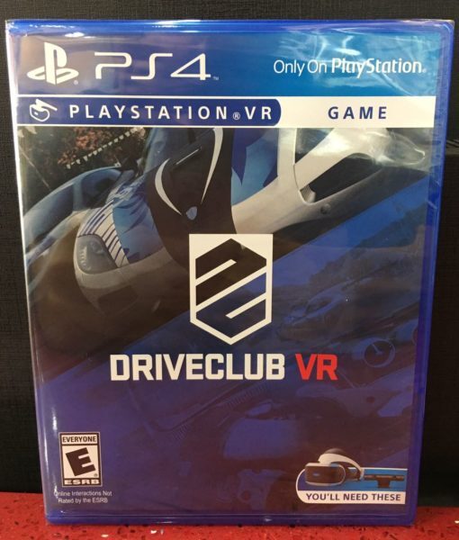PS4 DriveClub VR game