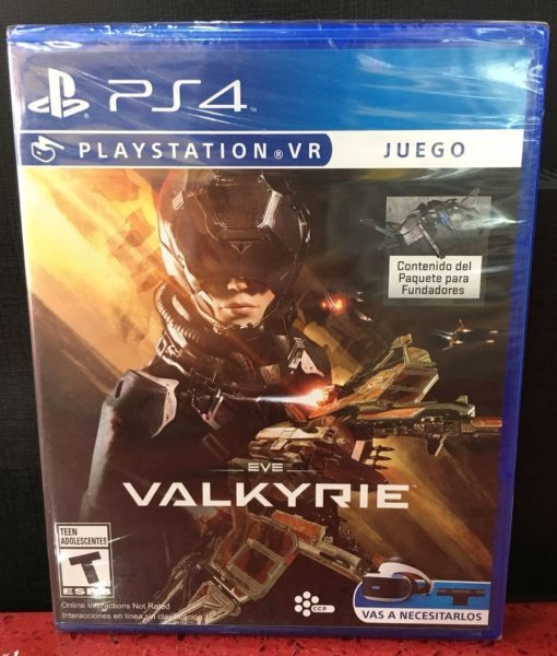 PS4 Eve Valkyrie VR game