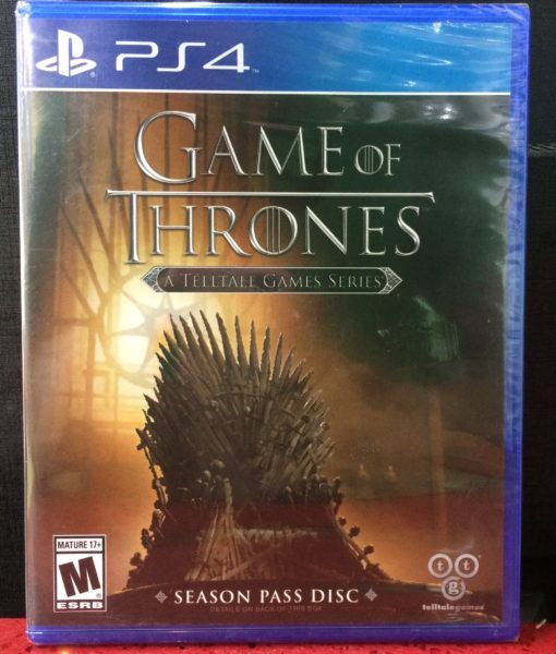 PS4 Game of Thrones Telltale game