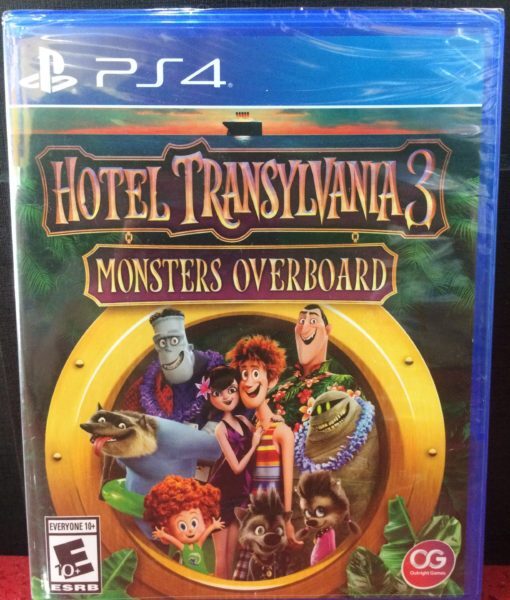 PS4 Hotel Transylvania 3 Monsters Overboard game