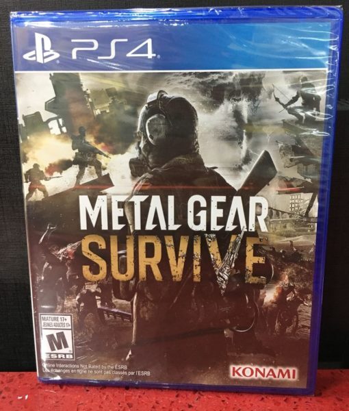 PS4 Metal Gear Survive game