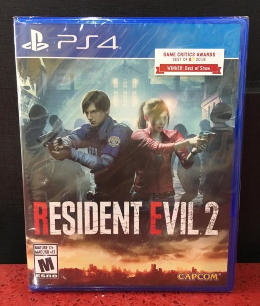 PS4 Resident Evil 2 game