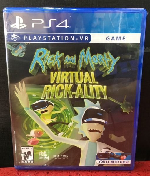 PS4 Rick and Morty Virtual Rick Ality VR game